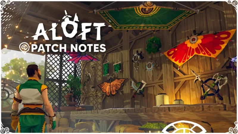 Aloft Patch 0.3.5.16 Polishes Gliding and Fixes World Bugs cover image.