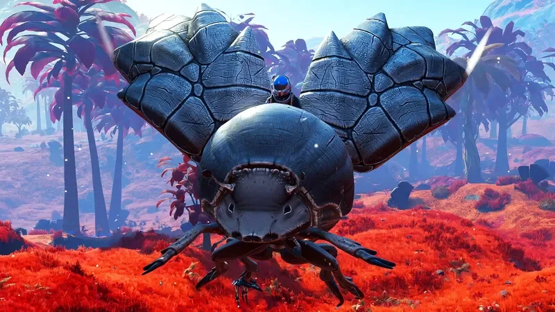 No Man’s Sky Xeno Arena update adds creature combat cover image.