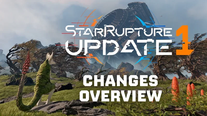 StarRupture Update 1 Overhauls Progression and Cargo Systems cover image.