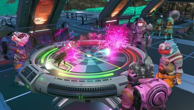 No Man's Sky Xeno Arena update adds creature battles cover image.