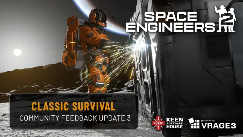 Space Engineers 2 VS2.2 Adds Official Classic Survival Mode cover image.