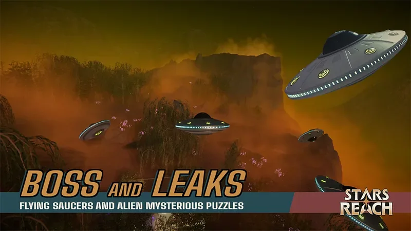 Stars Reach dev stream shows combat evolving with deadly bosses and flying saucers cover image.