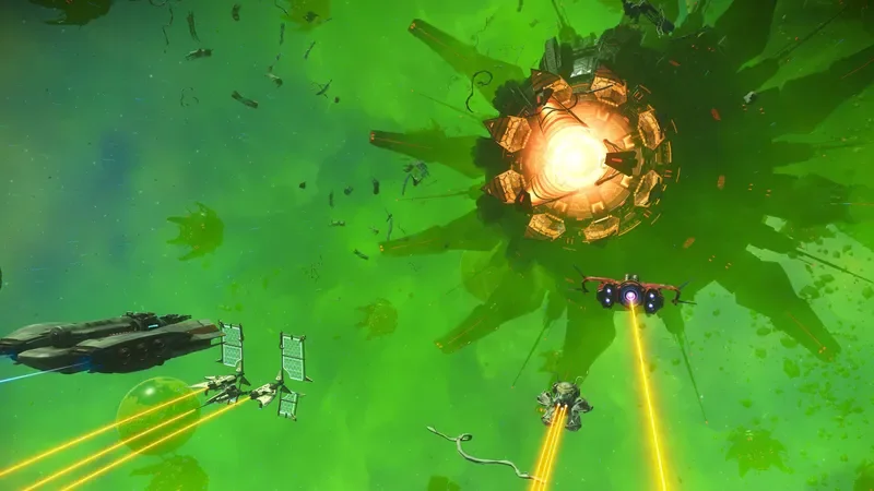 No Man's Sky's Swarm Update Adds a Planet-Destroying Superlaser cover image.
