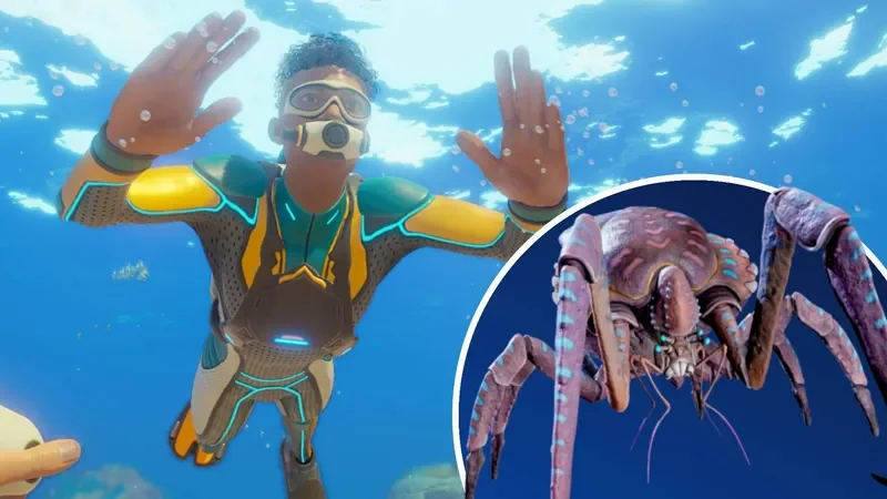 Subnautica 2 players vote Glow-Wing Leviathan scariest creature cover image.
