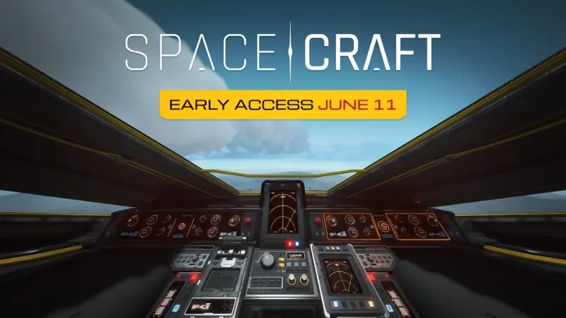 SpaceCraft Launches Early Access on Steam cover image.