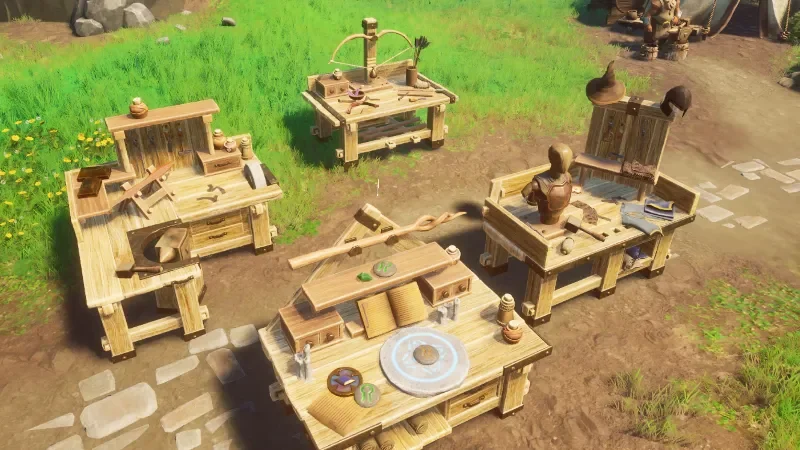 RuneScape: Dragonwilds Splits Crafting Stations Into Four Specialized Benches cover image.