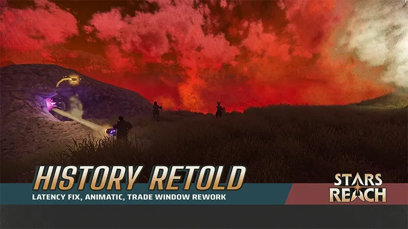 Stars Reach Update Fixes Movement Lag and Adds Lore Animatic cover image.